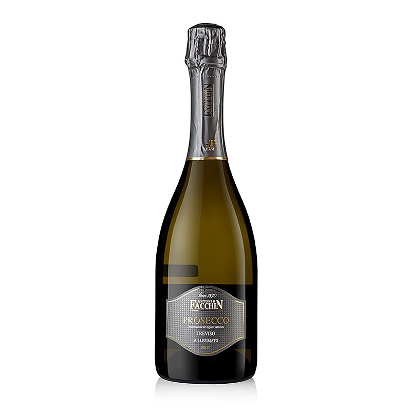 Prosecco Spumante brut Treviso Veneto, 11,5 % obj., Facchin - 750 ml - Lahev Prosecco Spumante brut Treviso Veneto, 11,5 % obj., Facchin - 750 ml - Lahev
