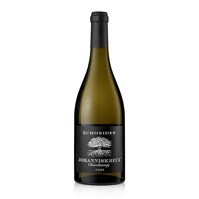 2022 Chardonnay Johanniskreuz, suche, 12,5 % obj., Schneider - 750 ml - Flasa 2022 Chardonnay Johanniskreuz, suche, 12,5 % obj., Schneider - 750 ml - Flasa