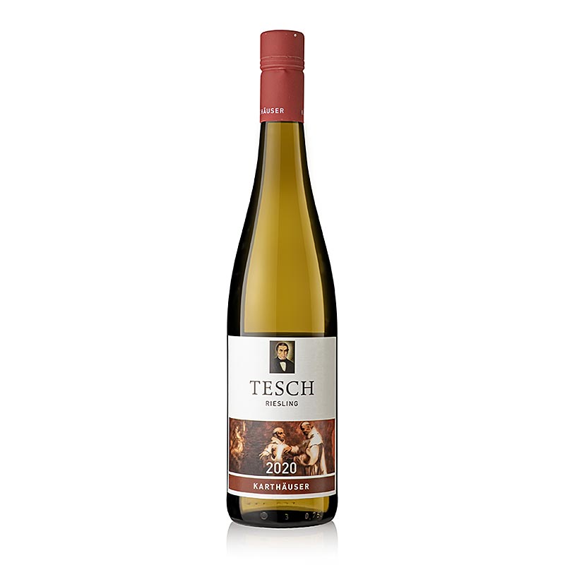 2020 Karthauser, Ryzlink rynsky, suchy, % obj., Tesch (rezave cervena tobolka) - 750 ml - Lahev 2020 Karthauser, Ryzlink rynsky, suchy, % obj., Tesch (rezave cervena tobolka) - 750 ml - Lahev