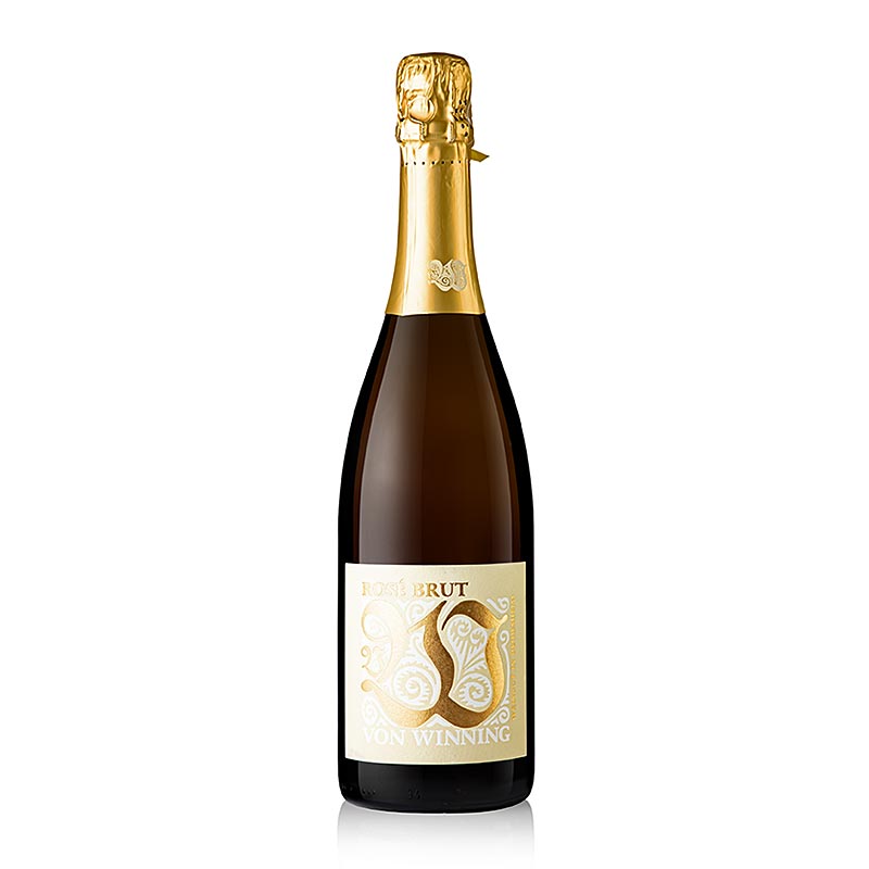 Ruzovy sekt neskore Bugunder Chardonnay, brut, 12 % obj., z Winningu - 750 ml - Flasa Ruzovy sekt neskore Bugunder Chardonnay, brut, 12 % obj., z Winningu - 750 ml - Flasa