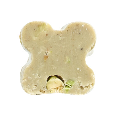 Tartufini dolci al pistacchio, sfusi, truffle coklat putih dengan pistachio, longgar, Viani - 1.000 gram - kg Tartufini dolci al pistacchio, sfusi, truffle coklat putih dengan pistachio, longgar, Viani - 1.000 gram - kg