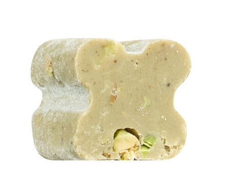 Tartufini dolci al pistacchio, sfusi, truffle coklat putih dengan pistachio, longgar, Viani - 1.000 gram - kg Tartufini dolci al pistacchio, sfusi, truffle coklat putih dengan pistachio, longgar, Viani - 1.000 gram - kg