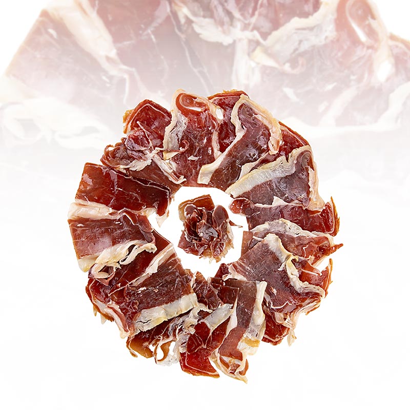 Iberico Cebo skinka, 50% Iberico, minst 36 manader, skivad - 100 g - vakuum Iberico Cebo skinka, 50% Iberico, minst 36 manader, skivad - 100 g - vakuum
