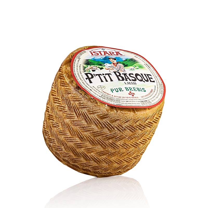 Petit Basque, queijo semiduro feito com leite de ovelha - aprox. 600g - filme Petit Basque, queijo semiduro feito com leite de ovelha - aprox. 600g - filme
