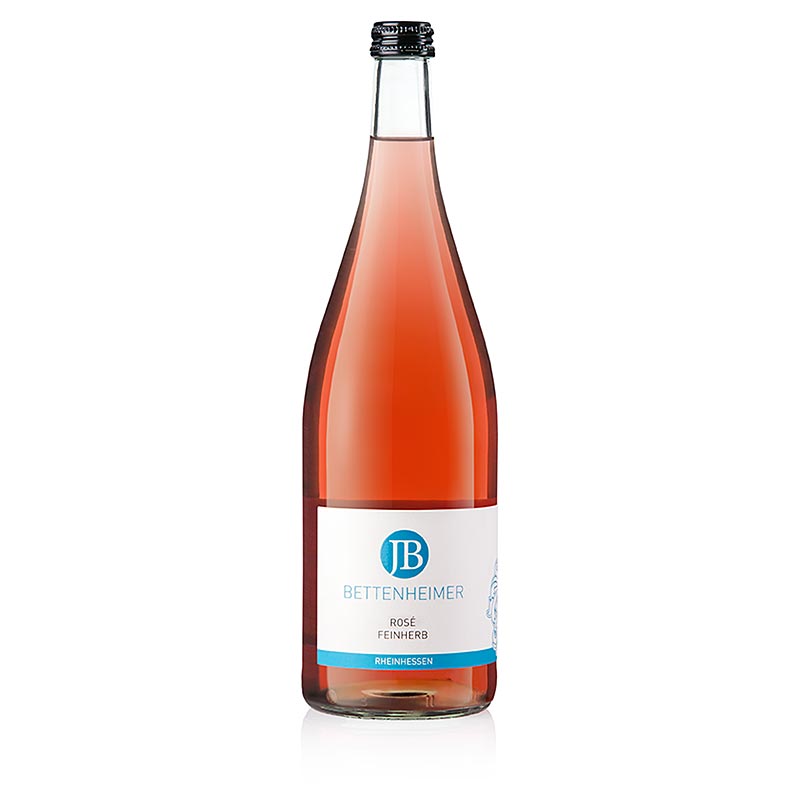 Bettenheimer 2023 Rose wain mawar kering halus QW Rheinhessen 1.0l liter vegan - 1 l - Botol Bettenheimer 2023 Rose wain mawar kering halus QW Rheinhessen 1.0l liter vegan - 1 l - Botol
