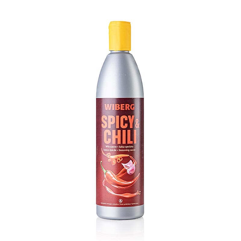 Wiberg Salsa de condiment picant i xili - 500 ml - Ampolla de PE Wiberg Salsa de condiment picant i xili - 500 ml - Ampolla de PE