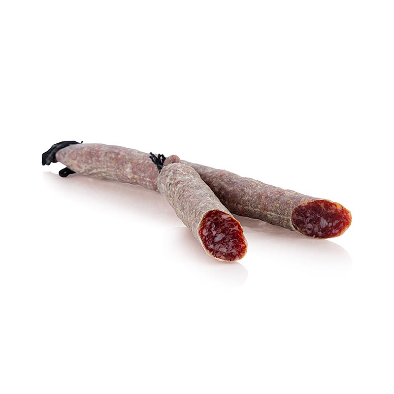 Langtima pylsa Fuet Negro de Mallorca, Xesc Reina - 125g - Laust Langtima pylsa Fuet Negro de Mallorca, Xesc Reina - 125g - Laust