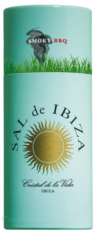 Granito Smoky BBQ, shaker à bijoux, sel de mer avec Smoky BBQ, Sal de Ibiza - 70 g - Pièce Granito Smoky BBQ, shaker à bijoux, sel de mer avec Smoky BBQ, Sal de Ibiza - 70 g - Pièce