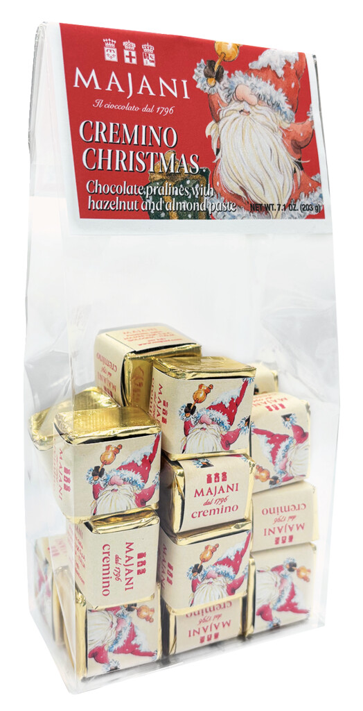 Bolsa de Natal Cremino, Cremino Classico, Bolsa de presente de Natal, Majani - 203g - bolsa Bolsa de Natal Cremino, Cremino Classico, Bolsa de presente de Natal, Majani - 203g - bolsa