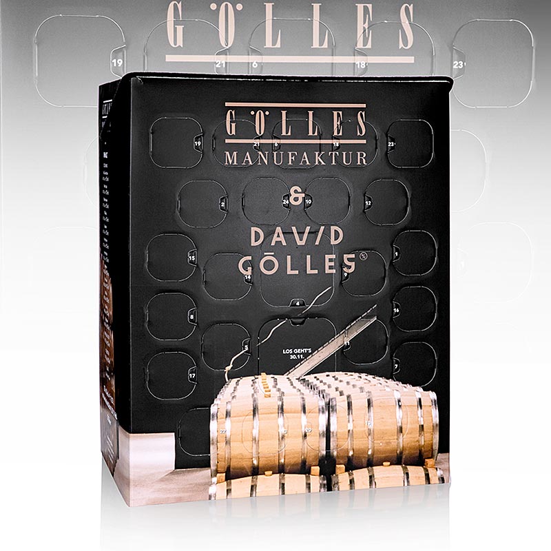Pudelko degustacyjne Golles z brandy owocowymi, ginem, whisky i rumem, 41,55% obj. - 1,15 l - Karton Pudelko degustacyjne Golles z brandy owocowymi, ginem, whisky i rumem, 41,55% obj. - 1,15 l - Karton