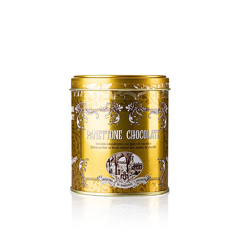 Weihnachtskuchen Panettone mit Schokostreuseln, Metalldose, Lazzaroni - 100 g - Dose Weihnachtskuchen Panettone mit Schokostreuseln, Metalldose, Lazzaroni - 100 g - Dose