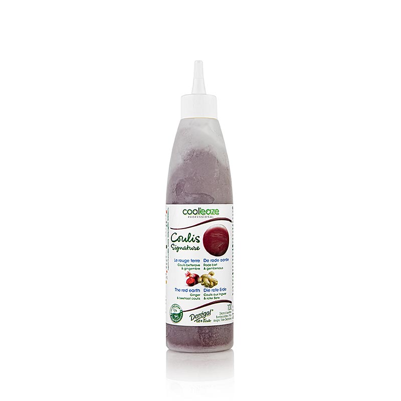 Coulis Red Earth, terbuat dari bit dan jahe, DAREGAL - 240 gram - botol PE Coulis Red Earth, terbuat dari bit dan jahe, DAREGAL - 240 gram - botol PE