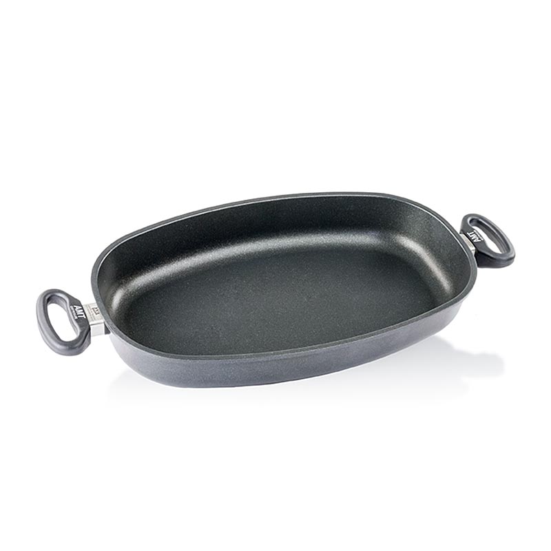 AMT Gastroguss, kuali pemanggang, 40x24cm, tinggi 6cm - 1 keping - Longgar AMT Gastroguss, kuali pemanggang, 40x24cm, tinggi 6cm - 1 keping - Longgar