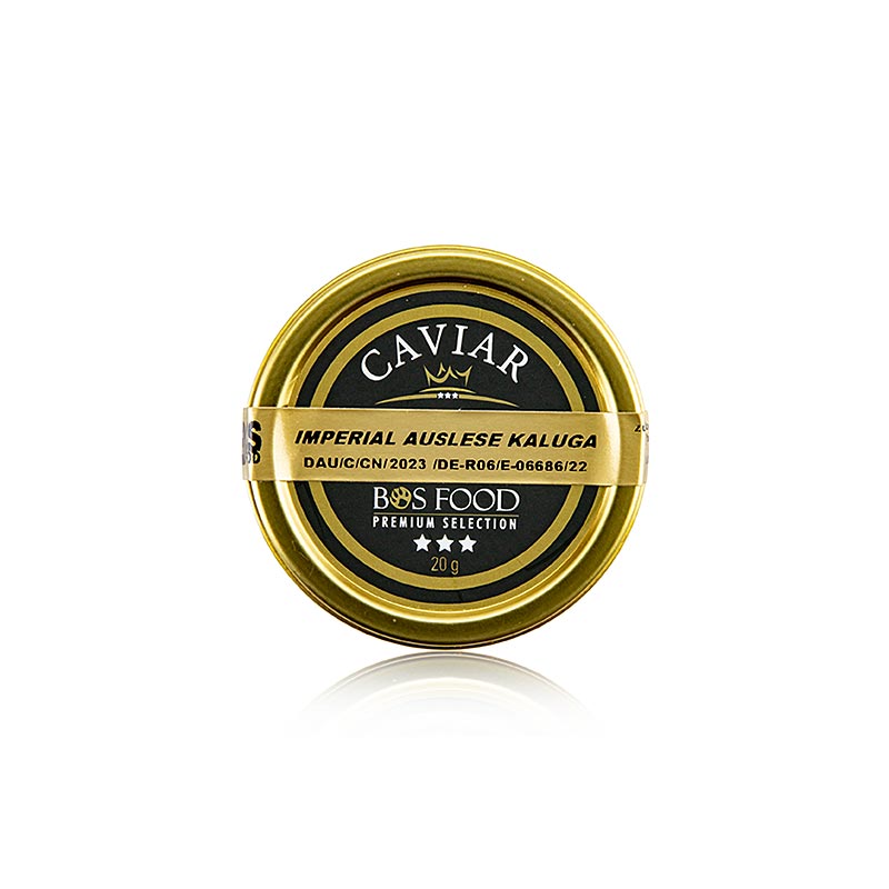 Havjar i perzgjedhjes perandorake Kaluga (Huso dauricus) - 20 g - mund Havjar i perzgjedhjes perandorake Kaluga (Huso dauricus) - 20 g - mund