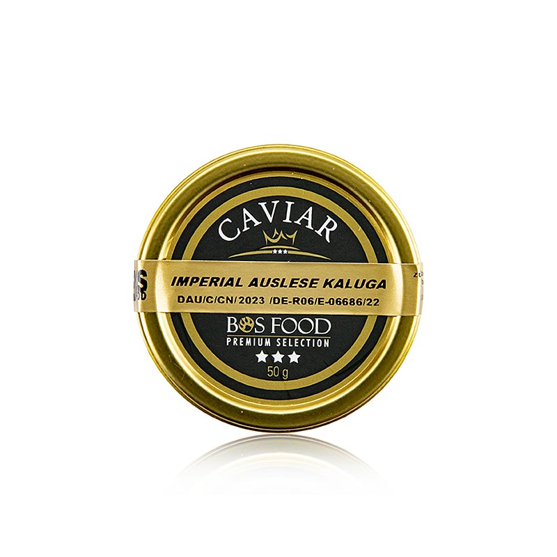 Caviar de selection imperiale Kaluga (Huso dauricus) - 50g - peut Caviar de selection imperiale Kaluga (Huso dauricus) - 50g - peut