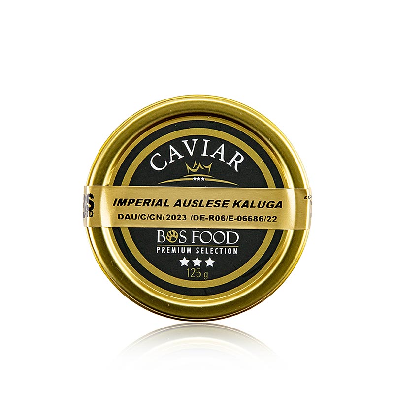 Caviar de selection imperiale Kaluga (Huso dauricus) - 125g - peut Caviar de selection imperiale Kaluga (Huso dauricus) - 125g - peut