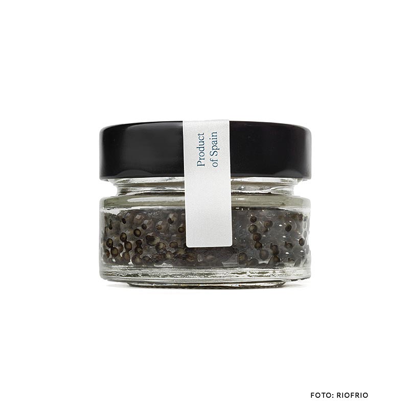 Riofrio Caviar Essence, velicina zrna preko 3 mm, Naccarii, KAVIJAR ZA NADJEVANJE, ORGANSKI - 30g - Staklo Riofrio Caviar Essence, velicina zrna preko 3 mm, Naccarii, KAVIJAR ZA NADJEVANJE, ORGANSKI - 30g - Staklo
