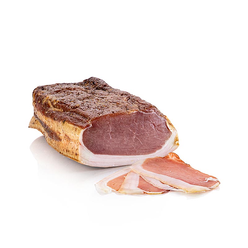 Vulcano pork loin without rind - approx. 1.7 kg - vacuum Vulcano pork loin without rind - approx. 1.7 kg - vacuum