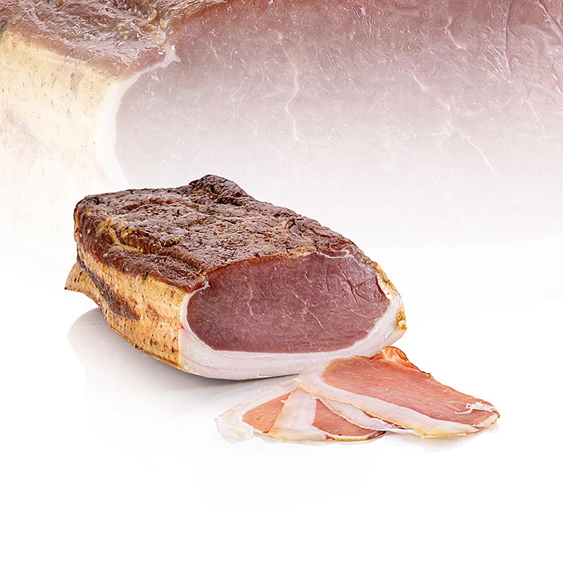 Vulcano pork loin without rind - approx. 1.7 kg - vacuum Vulcano pork loin without rind - approx. 1.7 kg - vacuum