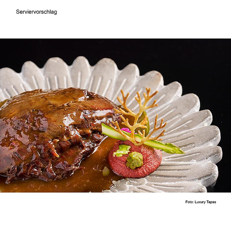 Pipi daging lembu sous-vide, tapas mewah - lebih kurang 500 g - vakum Pipi daging lembu sous-vide, tapas mewah - lebih kurang 500 g - vakum
