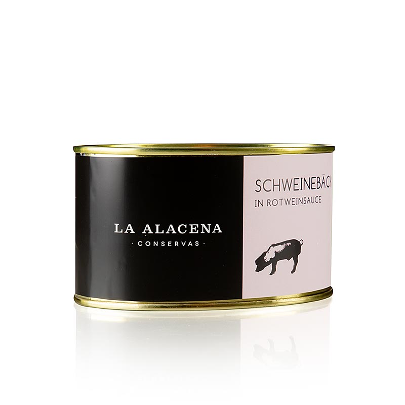 Carrillada de Cerdo - pipi babi dalam sos wain merah, La Alacena - 480g - boleh Carrillada de Cerdo - pipi babi dalam sos wain merah, La Alacena - 480g - boleh