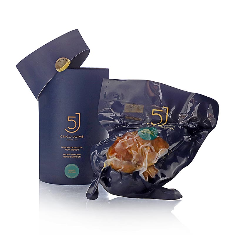Cinco Jotas - Iberico Morcon (un tipo di chorizo), intero - circa 900 gr - Potere Cinco Jotas - Iberico Morcon (un tipo di chorizo), intero - circa 900 gr - Potere