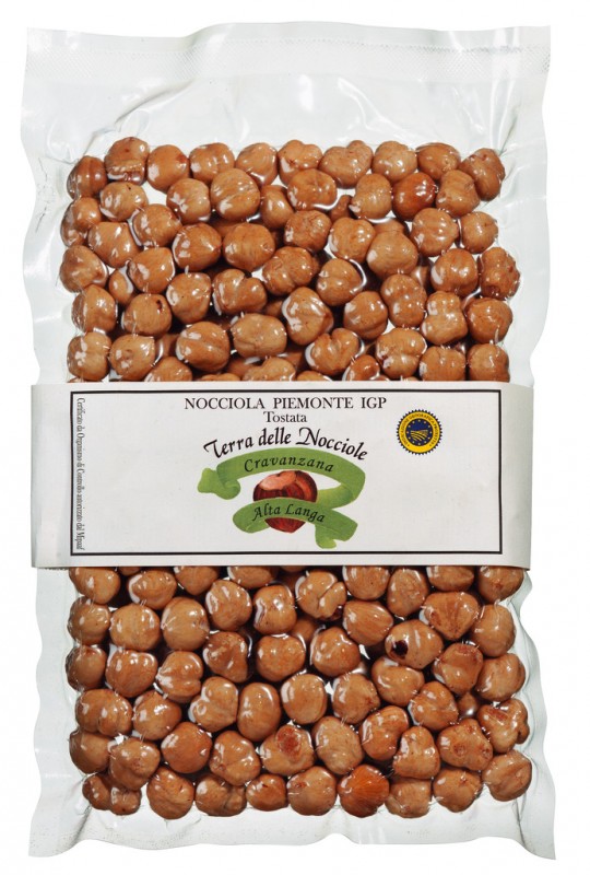 Nocciole tostate IGP, Roasted Hazelnuts, Terra delle Nocciole - 250 g - pack