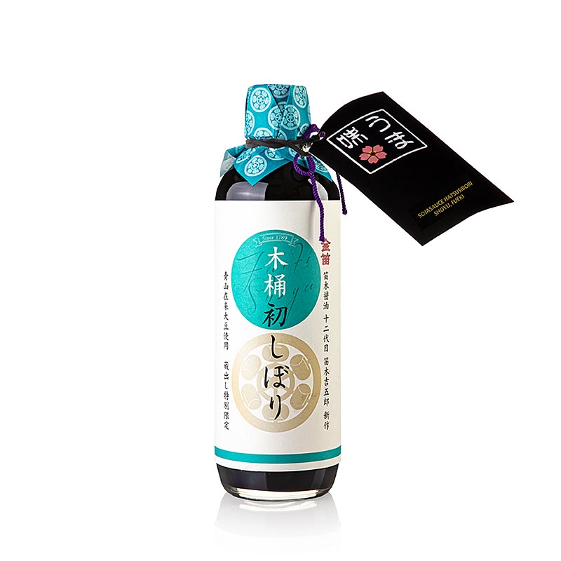 Salsa di soia Hatsusibori Shoyu, Fueki - 600ml - Bottiglia Salsa di soia Hatsusibori Shoyu, Fueki - 600ml - Bottiglia