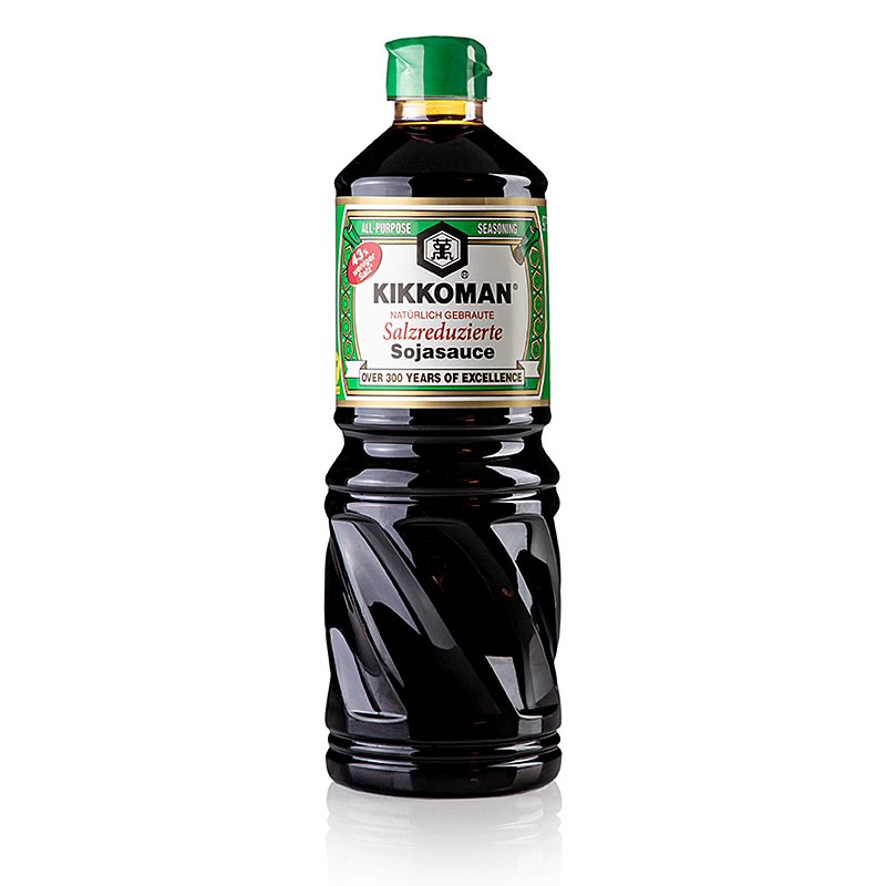 Salce soje Genen, Shoyu, kripe e reduktuar, Kikkoman, Japoni - 975 ml - Shishe PE Salce soje Genen, Shoyu, kripe e reduktuar, Kikkoman, Japoni - 975 ml - Shishe PE