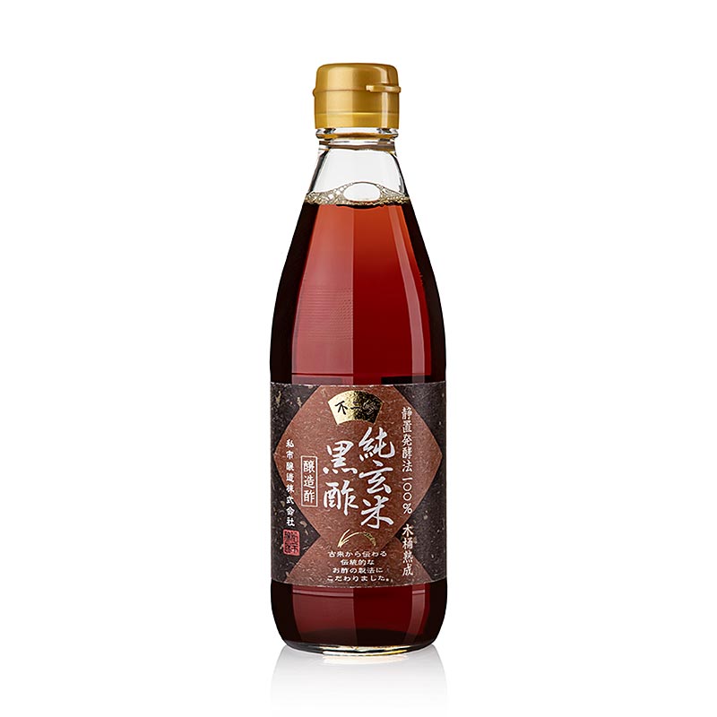 Riseddike - Kurosu - Sort eddike lavet af brune ris - 360 ml - Flaske Riseddike - Kurosu - Sort eddike lavet af brune ris - 360 ml - Flaske