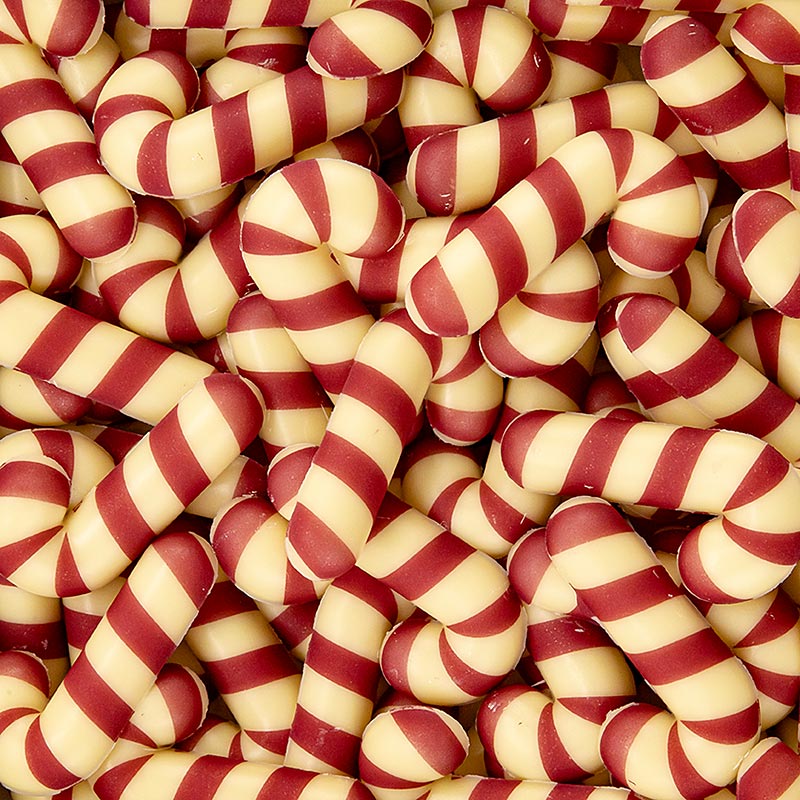 Chocolade topper Candy Cane / candy cane, 44x22mm, Dobla (77629) - 400 g, 120 stuks - Blaren Chocolade topper Candy Cane / candy cane, 44x22mm, Dobla (77629) - 400 g, 120 stuks - Blaren