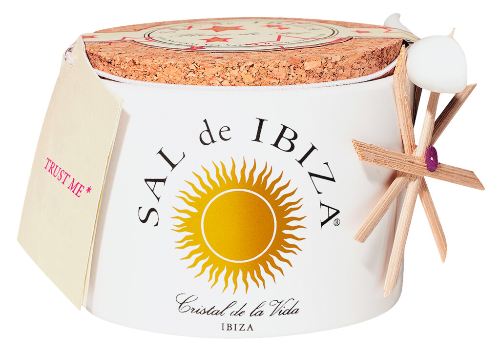 Fleur de Sel Feliz Navidad Limited Edition, Fleur de Sel mit winterlichen Gewürzen, Sal de Ibiza - 140 g - Stück Fleur de Sel Feliz Navidad Limited Edition, Fleur de Sel mit winterlichen Gewürzen, Sal de Ibiza - 140 g - Stück