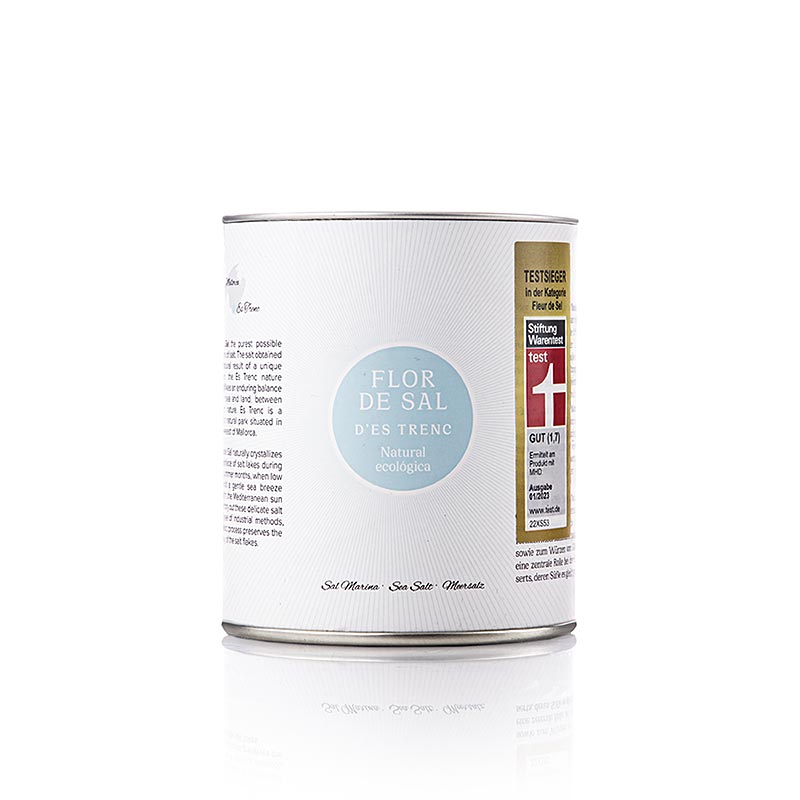 Flor de Sal uit Mallorca, natuurlijk, (Flor de Sal d`es Trenc) biologisch - 180g - kan Flor de Sal uit Mallorca, natuurlijk, (Flor de Sal d`es Trenc) biologisch - 180g - kan