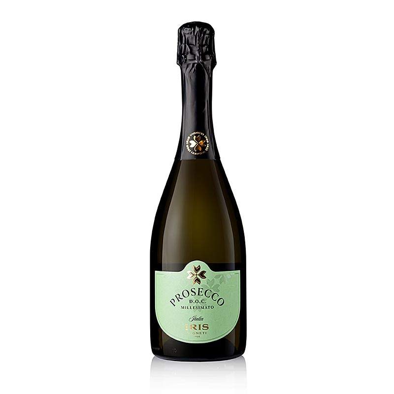 2023 Prosecco Millesimato brut, Spumante freydhivin, 11% rummal, Iris Vigneti - 750ml - Flaska 2023 Prosecco Millesimato brut, Spumante freydhivin, 11% rummal, Iris Vigneti - 750ml - Flaska