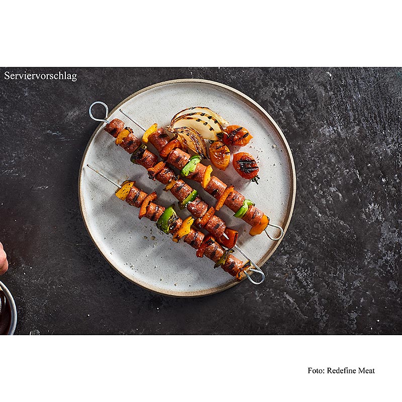 Redefine Sausage Merguez Style, 12 veganskych klobas - 810 g, 12 kusu - Redefine Sausage Merguez Style, 12 veganskych klobas - 810 g, 12 kusu -