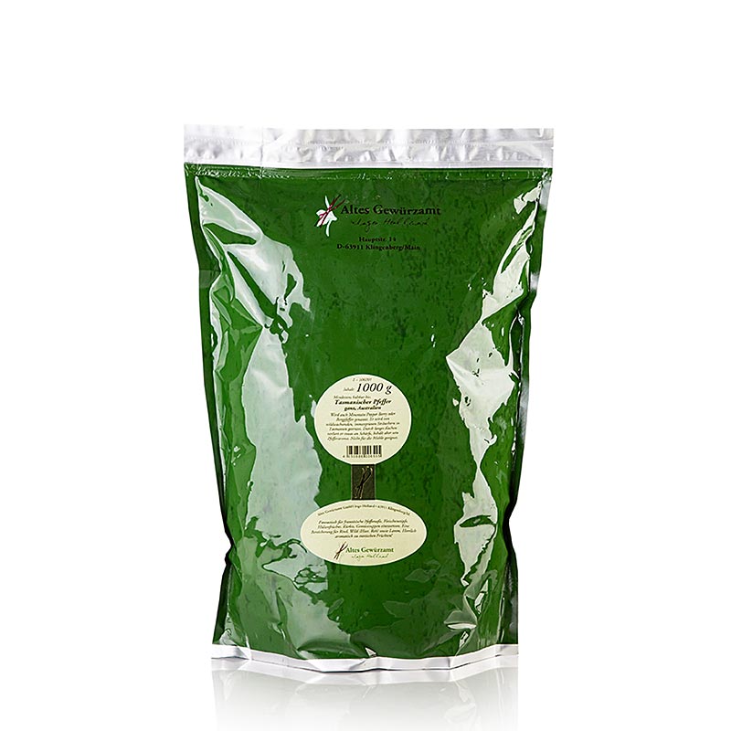 Tasmansk peppar, hel, Old Spice Office - 1 kg - vaska Tasmansk peppar, hel, Old Spice Office - 1 kg - vaska