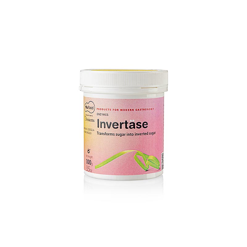 Pluhur INVERTASE, enzime e sheqerit invert, TOUFOOD - 100 gr - Pe mund Pluhur INVERTASE, enzime e sheqerit invert, TOUFOOD - 100 gr - Pe mund