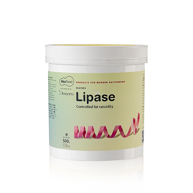 LIPASE Pulver, lipasenzym, 500g, TOUFOOD - 500 g - Pe kan LIPASE Pulver, lipasenzym, 500g, TOUFOOD - 500 g - Pe kan