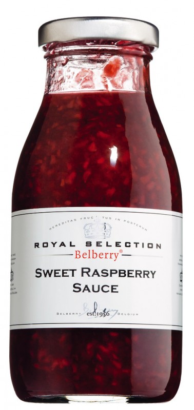 Raspberry Fruit Sauce Belberry, Raspberry Fruit Sauce, Belberry - 250 ml - glas