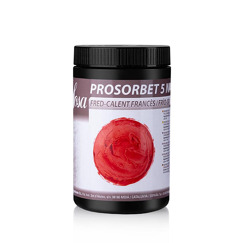 Sosa Pro Sorbet 5, per te ftohte dhe te nxehte (38980) - 500 gr - Pe mund Sosa Pro Sorbet 5, per te ftohte dhe te nxehte (38980) - 500 gr - Pe mund