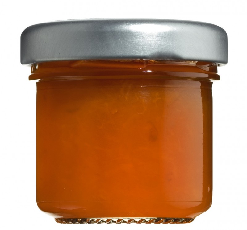 Apricot jam of the Bergeron variety, from the Pegion Pilat, Alain Milliat - 30 g - Glass
