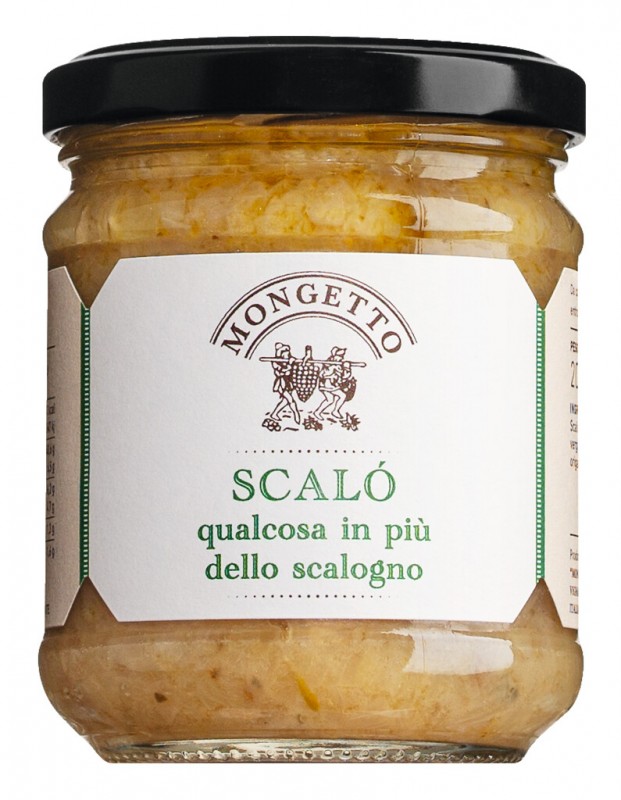 Scalo, pasta de chalota com ervas, mongetto - 200g - Vidro Scalo, pasta de chalota com ervas, mongetto - 200g - Vidro