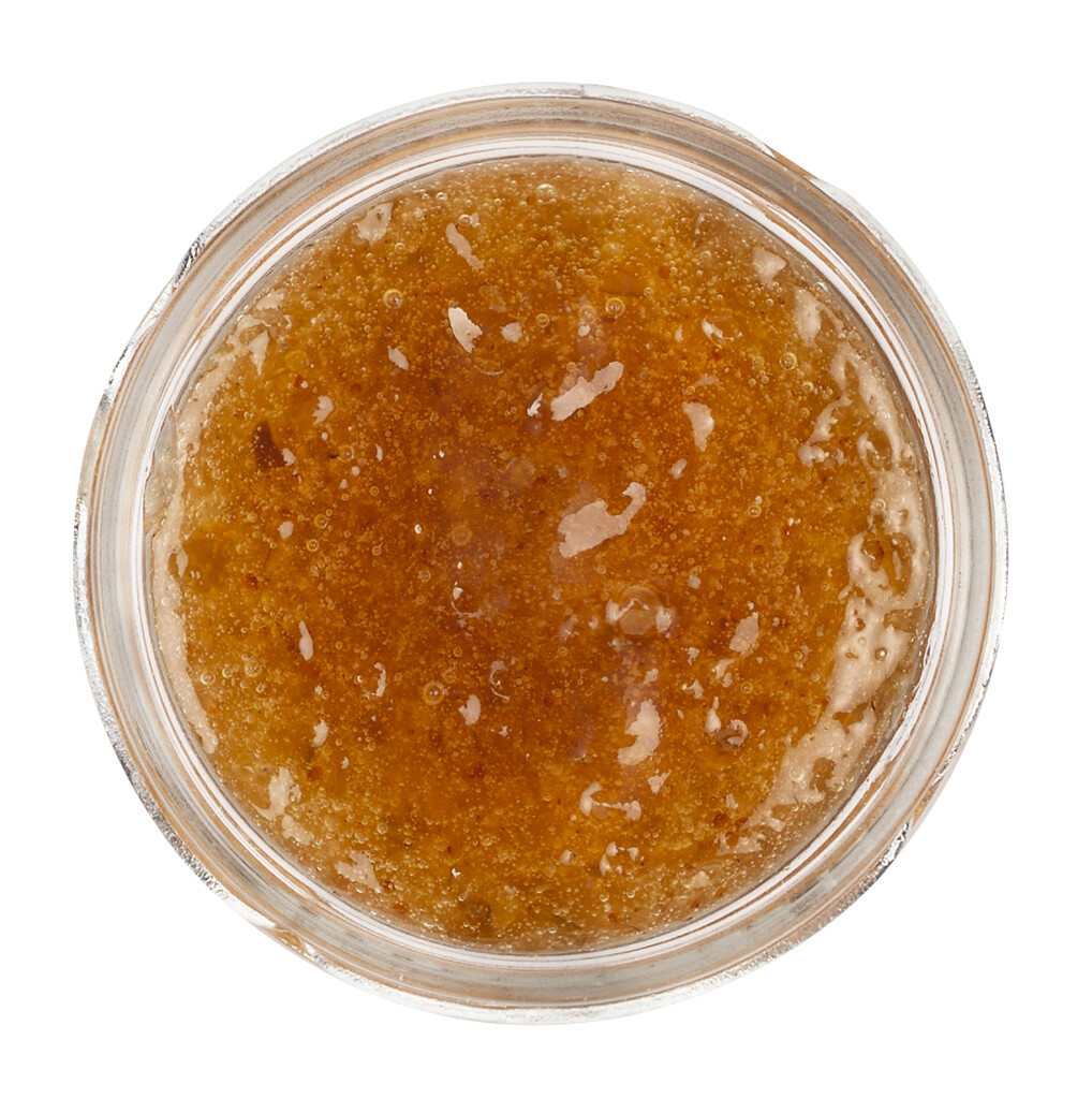 Mostarda ai fichi, molho de figo com sabor mostarda, salgado-doce, Viani - 130g - Vidro