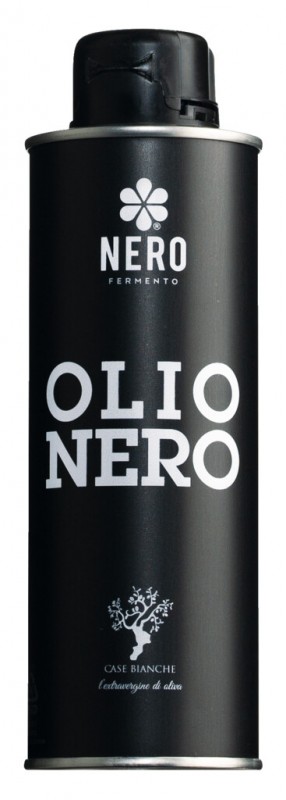 Olio Nero, krydderolie med sort hvidloeg, NeroFermento - 250 ml - kan Olio Nero, krydderolie med sort hvidloeg, NeroFermento - 250 ml - kan