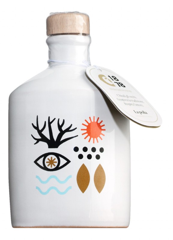 Orcio la Polla, minyak zaitun dara tambahan dalam botol seramik, Ciccolella - 250ml - Botol Orcio la Polla, minyak zaitun dara tambahan dalam botol seramik, Ciccolella - 250ml - Botol