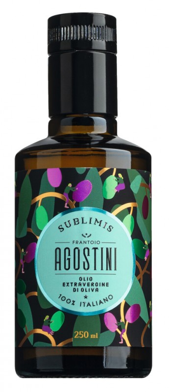 Sublimis, Minyak Zaitun Extra Virgin, Frantoio Agostini - 250ml - Botol Sublimis, Minyak Zaitun Extra Virgin, Frantoio Agostini - 250ml - Botol