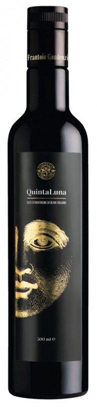 Quinta Luna, minyak zaitun dara tambahan, Frantoio Gaudenzi - 500ml - Botol Quinta Luna, minyak zaitun dara tambahan, Frantoio Gaudenzi - 500ml - Botol