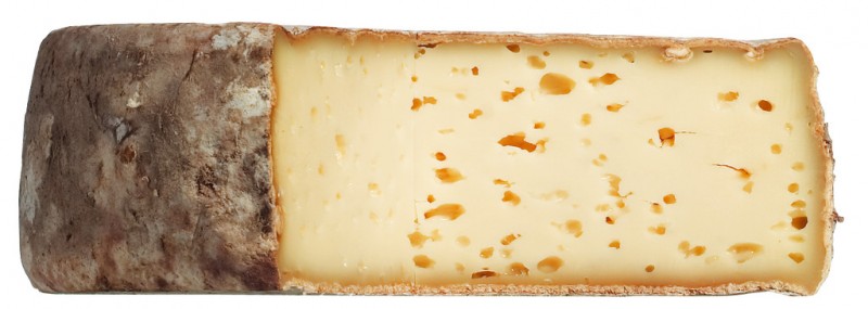Tomme de Savoie AOC, raw cow`s cheese with noble mold bark, Alain Michel, approx 1.5 kg, Piece