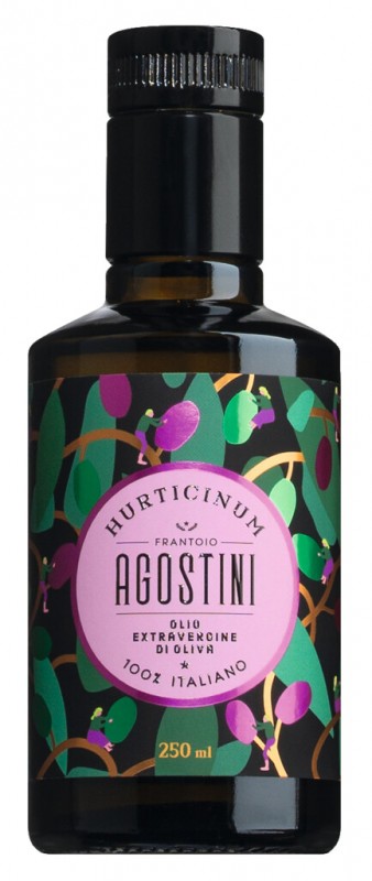 Hurticinum - Selezione Delicata, Minyak Zaitun Extra Virgin, Frantoio Agostini - 250ml - Botol Hurticinum - Selezione Delicata, Minyak Zaitun Extra Virgin, Frantoio Agostini - 250ml - Botol