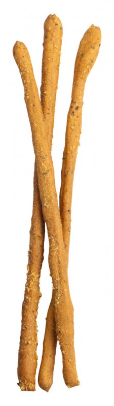Grissini Mediterraneo, shkopinj buke me domate dhe vaj ulliri ekstra te virgjer, Panificio e Biscottificio Malafronte - 250 g - Pjese Grissini Mediterraneo, shkopinj buke me domate dhe vaj ulliri ekstra te virgjer, Panificio e Biscottificio Malafronte - 250 g - Pjese